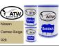 Preview: Nissan, Cameo Beige, 928: 500ml Lackdose + 500ml Klarlack + 250ml Härter - Set, von ATW Autoteile West.